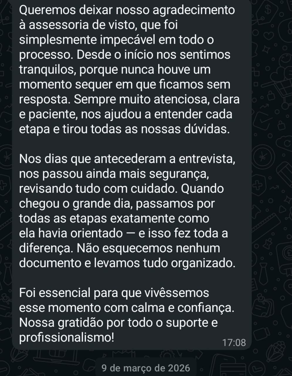 Depoimento — Casal jovem · Ambos CLT