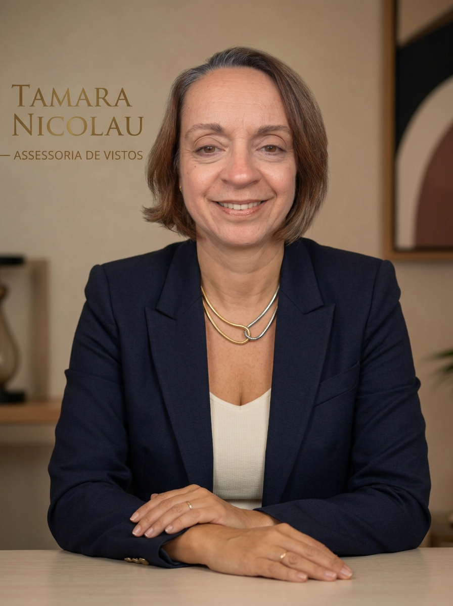 Tamara Nicolau, especialista em assessoria de vistos
